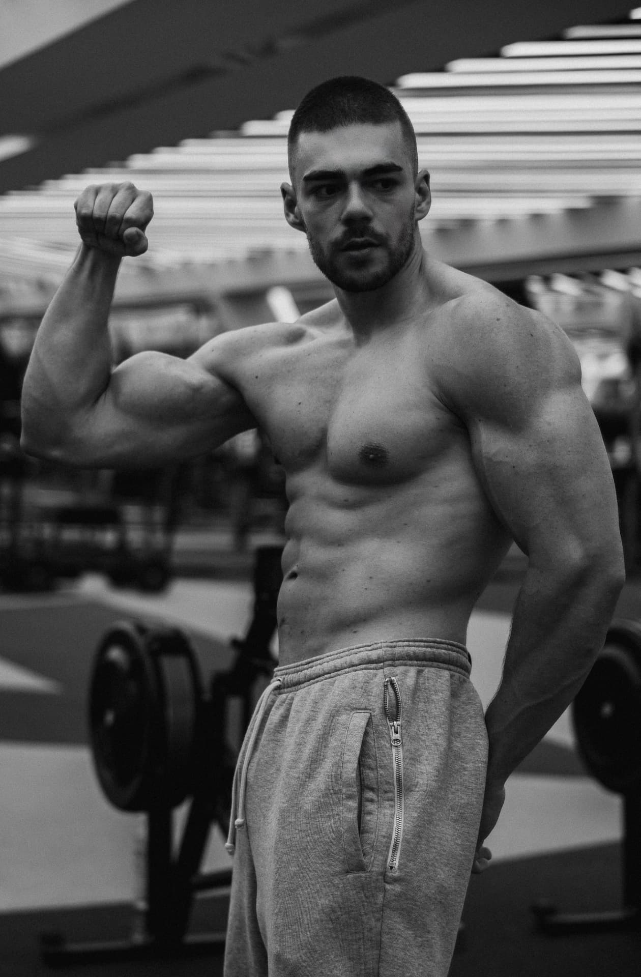 Димитър Танев от BodyRyze във фитнеса